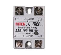SSR-100 DD Module 100A 3-32V Input 5-60V Output Trigger Module Board Latch Self-Locking Raw Controller