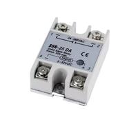 SSR-10DA SSR-25DA SSR-40DA 10A 25A 40A Solid State Relay Module 3-32V Input 24-380V AC Output(SSR-25DA)
