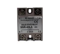 SSR-10LA/ 25LA / 40LA current type solid state voltage regulator intelligent solid state voltage regulator module input 4-20mA(SSR-40LA)