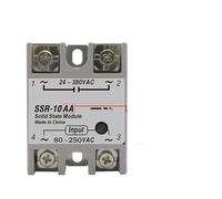 SSR-25DA SSR-40DA SSR-25AA SSR-40AA SSR-40DD SSR 10A 25A 40A DD DA AA Solid State Relay Module 1Pcs(DD,SSR-10A)