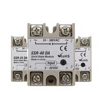 SSR-25DA SSR-40DA SSR-40AA 10A 25A 40A 60A 80A 100A DD DA AA Solid State Relay Module for PID Temperature Control(DD(DC-DC,SSR-60A)