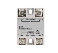 SSR-25DA SSR-40DA SSR-40AA SSR-40DD SSR 10A 25A 40A 60A 80A 100A DD DA AA Solid State Relay Module for PID Temperature Control(DA,SSR-10A)