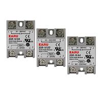 SSR-25DA SSR-40DA SSR-40AA SSR-40DD SSR 10A 25A 40A 60A 80A 100A DD DA AA Solid State Relay Module for PID Temperature Control(Da,SSR-60A)