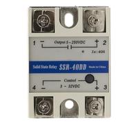 SSR-25DD SSR-40DD single phase to 25A 40A 250V solid state relay 25DD 40DD SSR(SSR-40DD)
