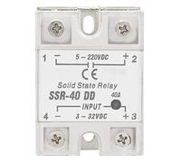 SSR-40 DD 40A DC Solid State Relay Module Load 5-220V For Industrial Automation Process ssr-40 ssr rele Solid State Relays ssr-40 ssr relä Commercio ssr-40 For Industria, empresas y ciencia