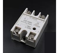 SSR-60DA 60A 3-32VDC to 24-380VAC Solid State Relay SSR-60 DA for PID Temperature Controller Voltage Transformer 1Pcs