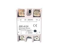 SSR-60DA Solid State Relay 100A Module 3-32V Input 24-380V AC 25DA With Temperature Controller System