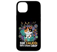 SSR Calico Cat 100% Chaos Drop Gacha Gaming Loot Box Case for iPhone 14 Plus