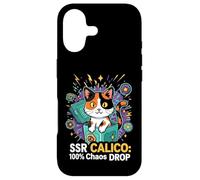 SSR Calico Cat 100% Chaos Drop Gacha Gaming Loot Box Case for iPhone 17