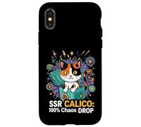 SSR Calico Cat 100% Chaos Drop Gacha Gaming Loot Box Case for iPhone X/XS