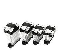 SSR Solid State Relay 24-480VAC Heat Sink Single Phase DIN Rail Mounted 10A 25A 40A 60A 80A 100A 120A DA AA DD Zero Crossing(25A)