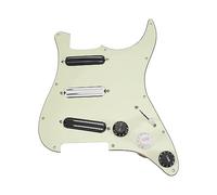 SSS 11 Hole Electric Guitar Loaded Pickguard Prewired ScratchPlate With 3 Dual Rail Humbucker