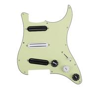 Sss 11 Hole Guitar Loaded Pickguard Prewired ScratchPlate For Electric Guitar With 3 Dual Rail Humbucker Pickup
