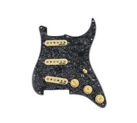 SSS Ainico 5 Single coil Guitar Pickups 7-Way fully loaded Prewired Pickguard For Guitar (Color : 1)