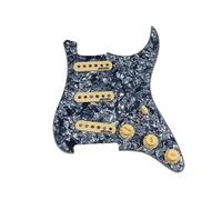 SSS Ainico 5 Single coil Guitar Pickups 7-Way fully loaded Prewired Pickguard For Guitar (Color : 7)