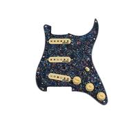 SSS Ainico 5 Single coil Guitar Pickups 7-Way fully loaded Prewired Pickguard For Guitar (Color : 9)