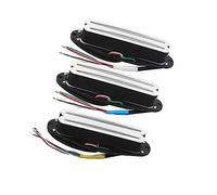 SSS Alnico 5 Magnet Hot Rails Humbucker Pickup Electric Guitar Neck/Middle/Bridge Pickups Set For Guitar Parts Electric Guitar Parts Replacement