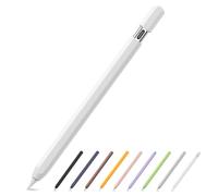 SSS·GRGB Ultra Thin Silicone Pencil Case for Apple Pencil (USB-C) 2023, Accessories for Apple Pencil, Double Tap, Silicone Pencil Sleeve (White, 1 Pack)