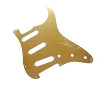 SSS Guitar Pickguard Standard Solid Brass For ST Electric Guitar Unprocessed With Screws Pickguard Scratch Plate