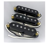 SSS Hand Wound Alnico 5 Guitar Pickups Grey Bottom Plate 42 Plain Enamel Wires Pickup-Set For Electric Guitars (Color : 02)
