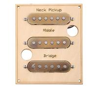 SSS Pre-wired Pickguard Scratch Plate for Alnico V Pickup Electric Guitar Pickup Replacement Parts Set for Electric Guitar Pick Up Replacement