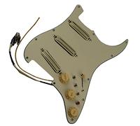 SSS Upgrade Prewired Pickguard Set Multifunction High Output Mini Humbucker Pikups Sutiable For For ST Guitar Guitar Pickup Pickguard (Color : 01)