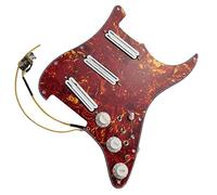 SSS Upgrade Prewired Pickguard Set Multifunction High Output Mini Humbucker Pikups Sutiable For For ST Guitar Guitar Replacement Parts (Color : 11)