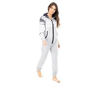 SSS® Womens Printed Onesie Ladies Aztec Jumpsuit Unisex All in One Piece Sleepsuit Non footed Playsuits Hooded Onesies for Women Long Sleeves Fleece Onesie women One Piece Pajamas Unisex Sleepsuit