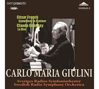 SSS0142 フランク:交響曲ニ短調/ドビュッシー:海 ジュリーニ(指揮)スウェーデン放送響