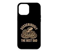 Sssseriously The Best Dad Funny Hognose Snake Case for iPhone 12 Pro Max