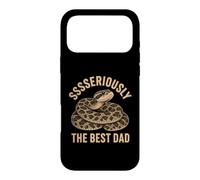 Sssseriously The Best Dad Funny Hognose Snake Case for iPhone 17 Pro Max