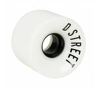 Sstreet Wheels 59 Cents 78 A Wheels, Adult Unisex, Set of 4, Mens, DST-SKW-0004, Blanc (blanc), 59