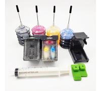 SSUMCUWR 123 Refillable Ink Cartridge Replacement Compatible With 123 123xl 123 Xl Works With Deskjet 3630 1110 2130 2132 2133 2134 3632 3638 Printers Einkshop(1SET ink)