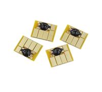 SSUMCUWR 4PCS Permanent Chips Compatible For DesignJet 500 800 Series Printers Works With 10 82 Models Replacement For C4844A C4911A C4912A C4913A Cartridges