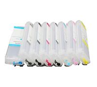SSUMCUWR 8PCS 280ml Refillable Ink Cartridge Compatible With Z2100 Z5200 DesignJet FA Series Printers Empty Ink Tank Replacement For Large Format Printers