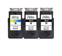 SSUMCUWR Compatible Ink Cartridge For Printer Models PG 260 CL 261 PG260 CL261 260XL 261XL TS5320 TS6420 TR7020 Replacement Ink(2black 1color)