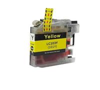 SSUMCUWR Compatible Ink Cartridge LC101 LC103 XL For DCP-J152W MFC-J245 MFC-J285DW MFC-J4610DW MFC-J4710DW J450DW J475DW J470DW Printer Series(1 Yellow)