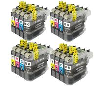 SSUMCUWR Compatible LC103 LC101 103 Ink Cartridge Works With MFC-J650DW J870DW J875DW J6720DW J6920DW J285DW J470DW Printers(4 Set)