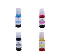SSUMCUWR Dye Ink Refill GI-13 GI-23 GI-33 GI-43 GI-53 GI-63 GI-73 GI-83 Compatible With G610 G510 G620 G540 G640 G550 G650 G670 Printer(1SET BK C M Y)