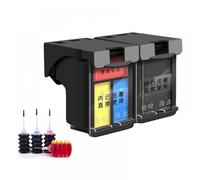 SSUMCUWR Einkshop 304XL 304 XL Refillable Ink Cartridge For Compatible Use With 304-2620 3700 3720 3752 5000 5010 5030 2620(Cartridge and ink)