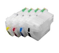 SSUMCUWR Refillable LC472XL LC462XL Ink Cartridge Compatible With MFC-J2340DW J2740DW J3540DW J3940DW Printer Includes Capacity Chip(For LC462XL)