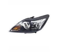 SSUYGF Auto Headlight Assembly For Focus 2009 2010 2011 2013 Car Headlights Front No Bulb(Black background Left side)