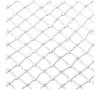 SSWZHANG Child Safety Net White Nylon Protective Net Handwoven 6mm Thick Rope 5cm Mesh Balcony Net for Kids Cats, Wall Decorative Fence Net, Playground Cargo Net(Size:1 * 4m(3 * 13ft),Color:white)