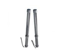 SSXOQX Cordless Battle Rope 2 Pack - with Anti-Slip Handles, Silent Home Gym Equipment for HIIT & 8 Aerobic Exercises, Portable Fitness Rope for Core/Arm Training. gray