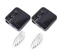 SSyang 2 PièCe Logo Light Upgraded Projector, Wireless Car Door Logo Light Projector, Car Door Led Lights, for Most vehicles (Angel's Wings)