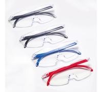 SSyang 4 Pcs 300% Magnifying Glass for Reading, Magnifying Glasses, Wearable Magnifier Hands-Free, Eyeglasses Magnifier, for Close Work Reading Sewing Hobby Craft
