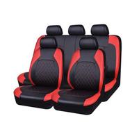 SSYYSS Car Seat Covers for Ford Focus Active 2018-2023,Front Seat Covers With Matching Back Seats Cover,Front And Rear Split Bench,Breathable,Anti-Sweat,Elasticated Hems,A-red+black