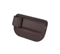 SSYYSS Front Seat Side Pocket Car Seat Gap Filler Storage Box for Suzuki Vitara (LY 2015-2025 2026),Front Seat Side Crevice Pocket Beverage Drinks Holder,Interior Accessories,Brown