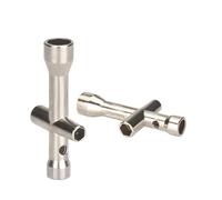 SSZENO 【Printer accessories】 4 in 1 3D Printer Nozzle Tool V5 V6 Mini Spanner M2 M2.5 M3 M4 Screw Nut Hexagonal Cross Wrench Compatible with Bambu P1P P1S X1 X1C X1E A1