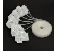 SSZENO 【Printer accessories】 L800 DTF Printer Damper Dumper Compatible with Epson L801 L805 L810 L850 L1800 L1300 L1455 With 2M Hose Tube(White set)
